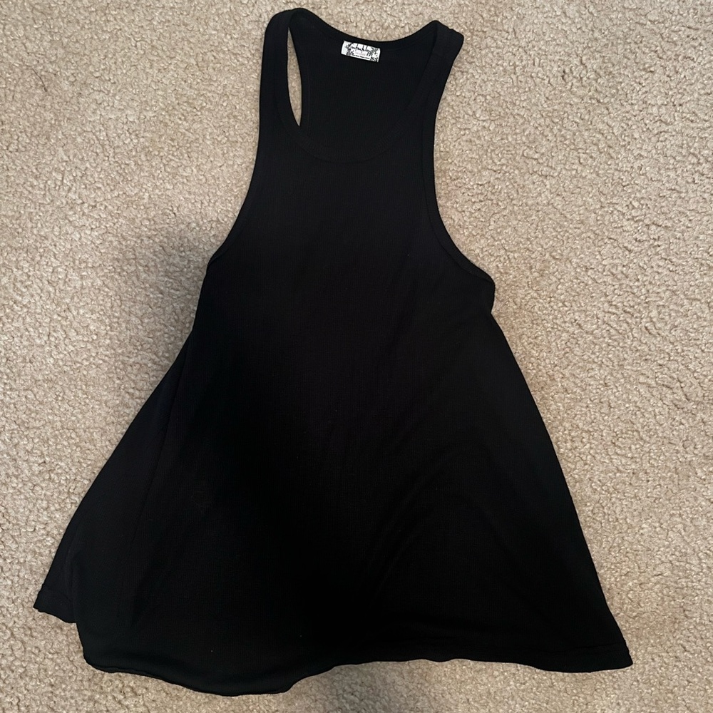 Free People Long Beach Ribbed Tank. Size small.